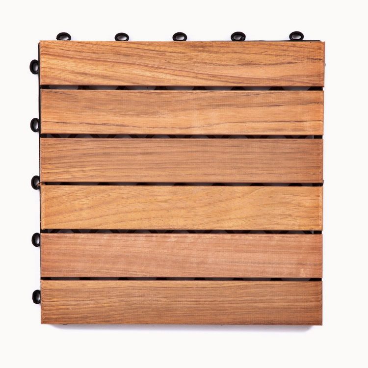 Cumaru wood tile