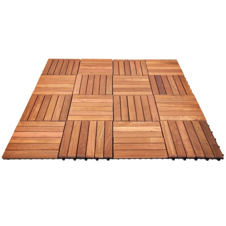 Cumaru wood tiles FSC