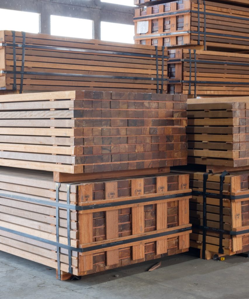 Itauba Unterkonstruktion für Holzterrassen