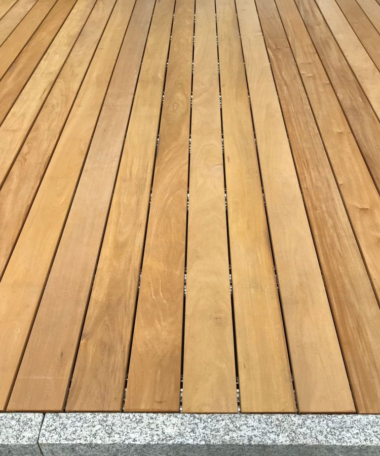 Garapa decking boards 145mm wooden decking
