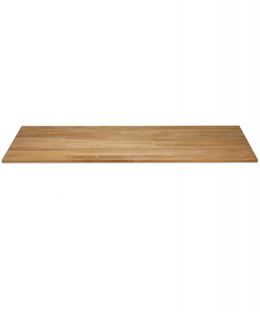 Teakplatte 180x60cm 18mm keilgezinkt