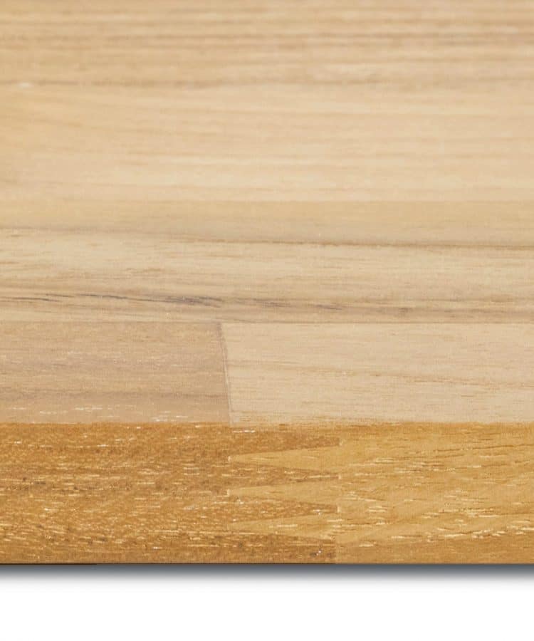 Teak top 18mm furniture wood finger-jointed