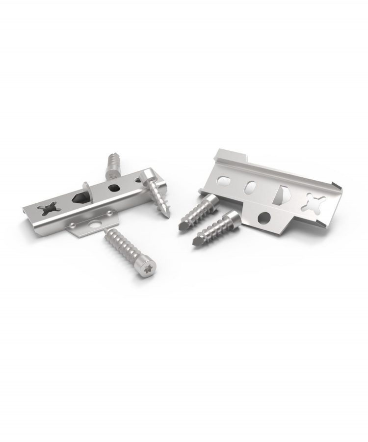 BioMaderas Clips stainless steel