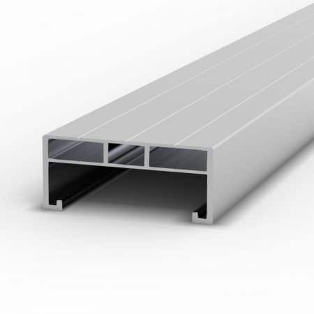 Subestructura plana de aluminio