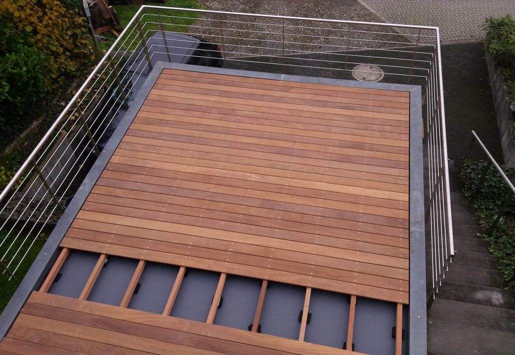 Bauanleitung für Holzterrassen: Terrassendielen verlegen