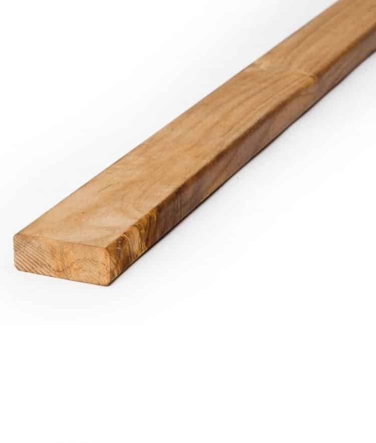 Planches en bois de teck 50mm