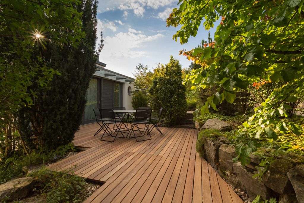 Cumaru-Terrassendielen 90mm, Simon Alber, Stuttgart