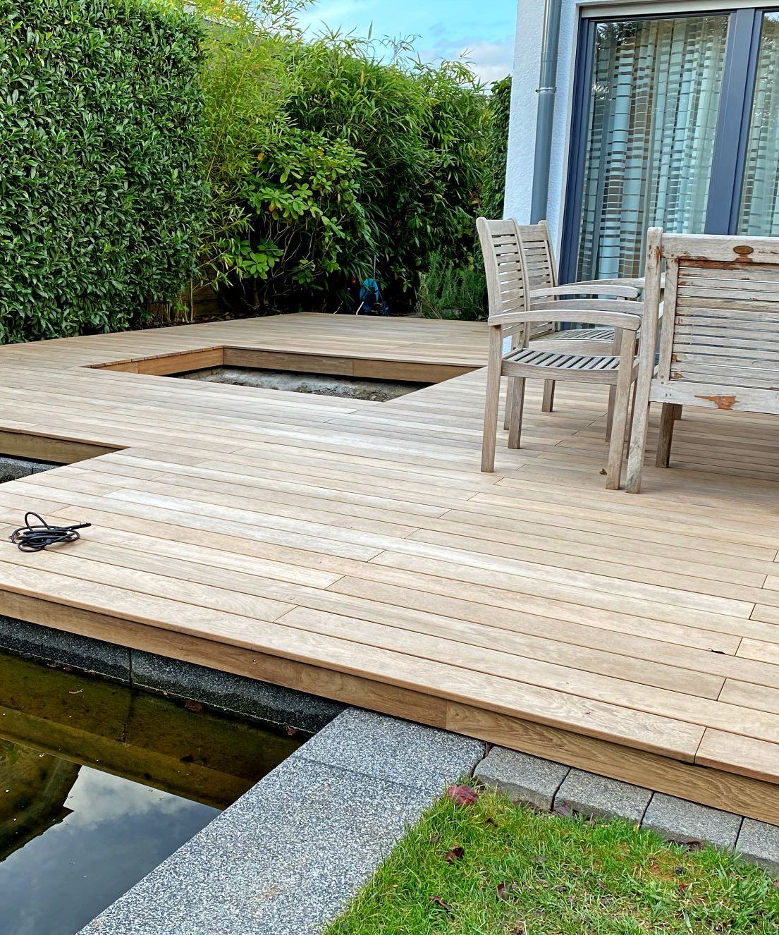 Parquet de teca: tarima de madera de teca para exteriores