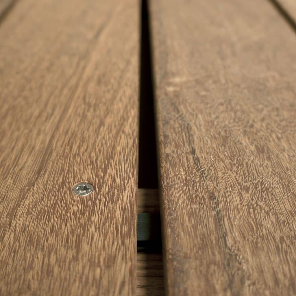 Terrassendielen verschrauben