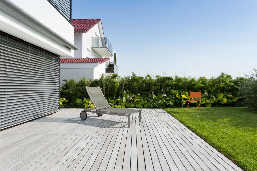 Cumaru decking grayed II