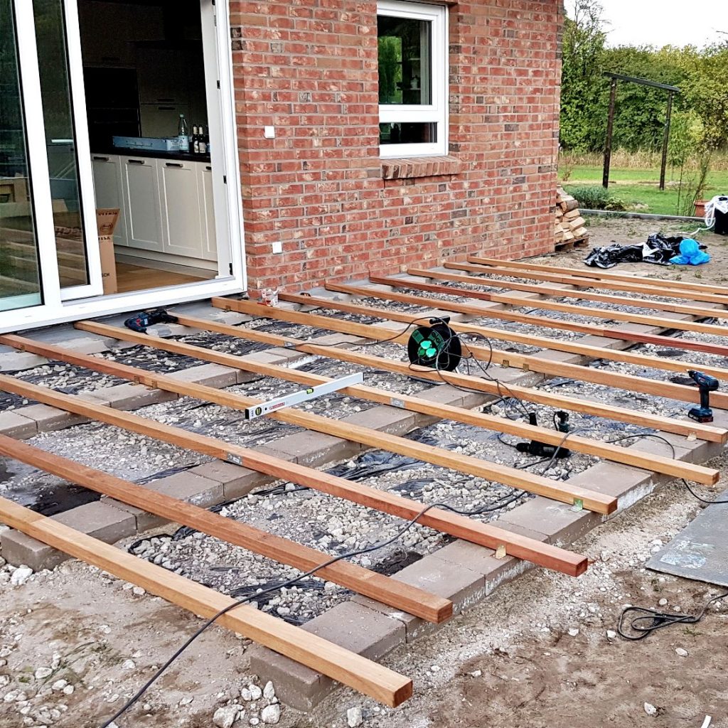 Fundament træterrasse