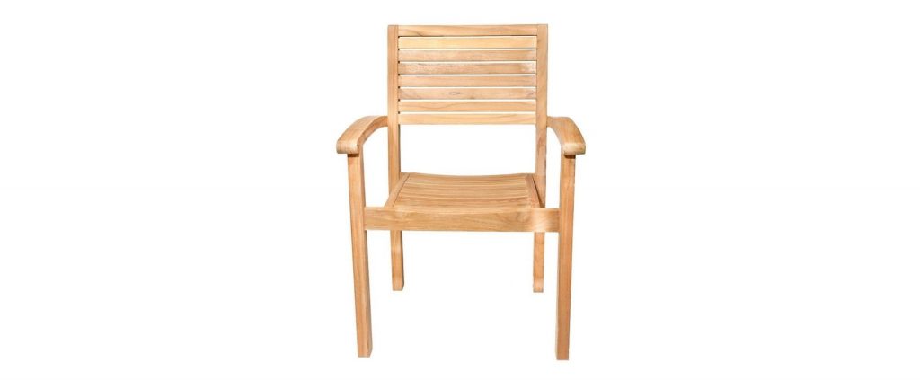 Gartenstuhl Armlehnen Teak