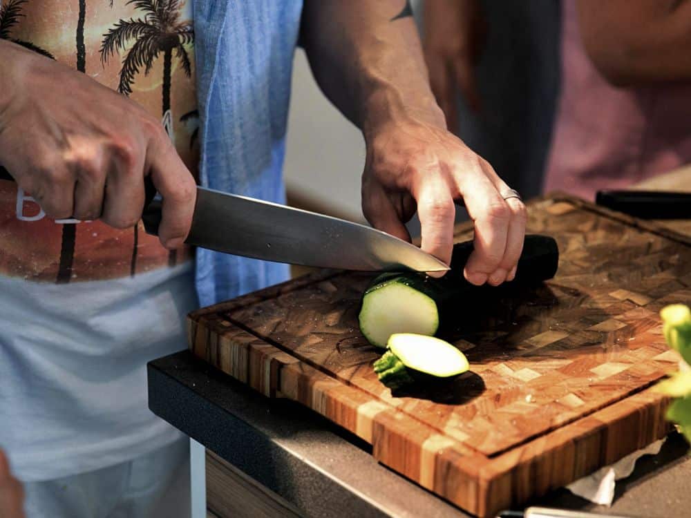 Chopping Block Teak Cooking