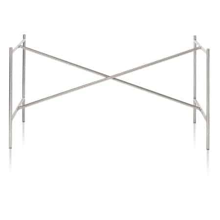 Eiermann table frame stainless steel frontal