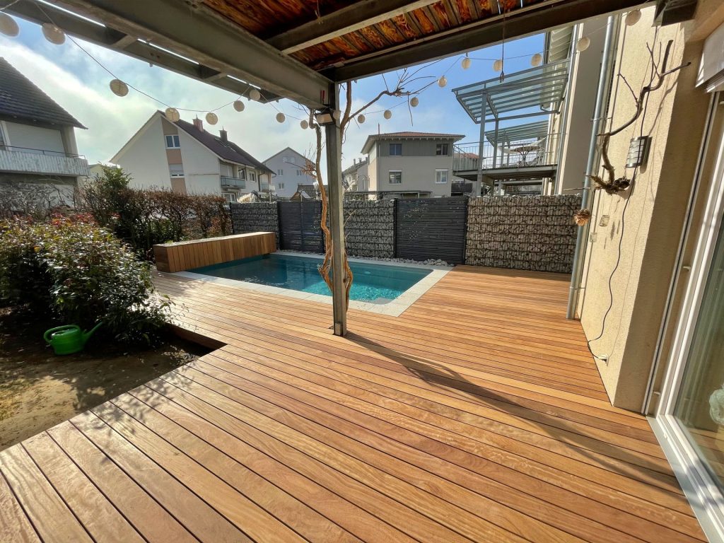 Cumaru decking boards 120mm, Weil am Rhein