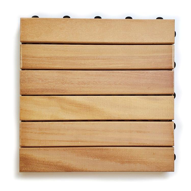 Garapa wood tile