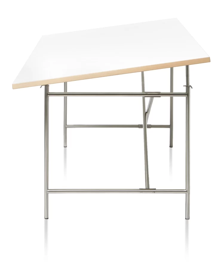 height adjuster Eiermann Chrome with table top